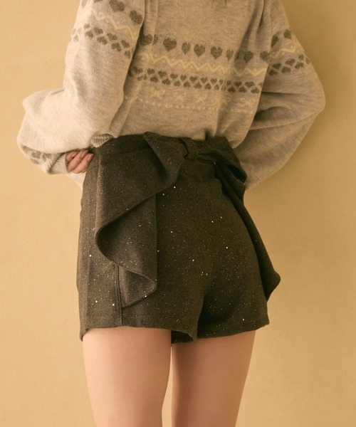 セール】バックリボンラメショートパンツ（その他パンツ）｜TITTY&CO