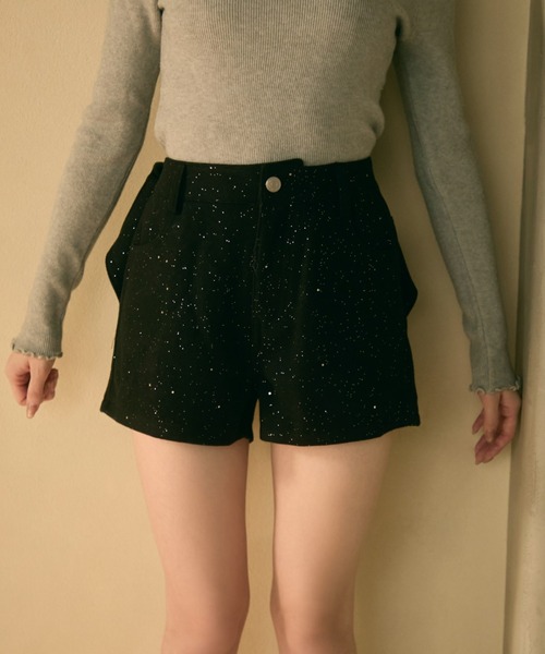 バックリボンラメショートパンツ（その他パンツ）｜TITTY&CO.（ティ