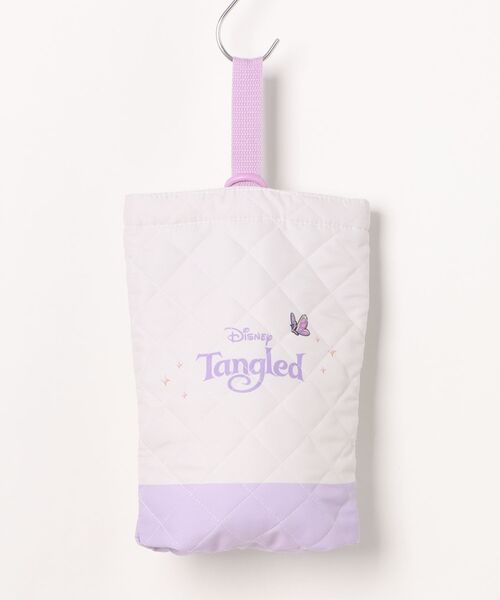 Disney(ディズニー)の「Disney/ディズニー ラプンツェル キルトシューズバッグ(シューズ小物/雑貨・キッズ・ラベンダー・ONE SIZE)」の2枚目の写真
