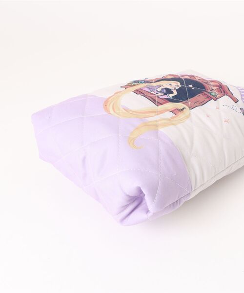 Disney(ディズニー)の「Disney/ディズニー ラプンツェル キルトシューズバッグ(シューズ小物/雑貨・キッズ・ラベンダー・ONE SIZE)」の3枚目の写真