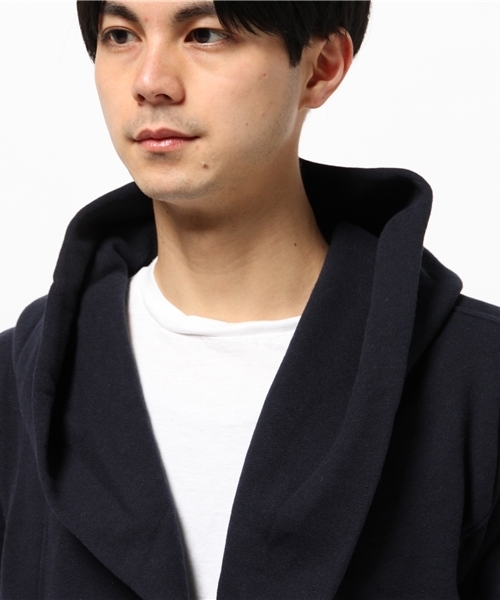 OUTLET(アウトレット)の「【CIAOPANIC TYPY】ウール裏毛フードカーディガン(カーディガン/ボレロ・メンズ・ネイビー/グレー・MEDIUM/LARGE)」の6枚目の写真