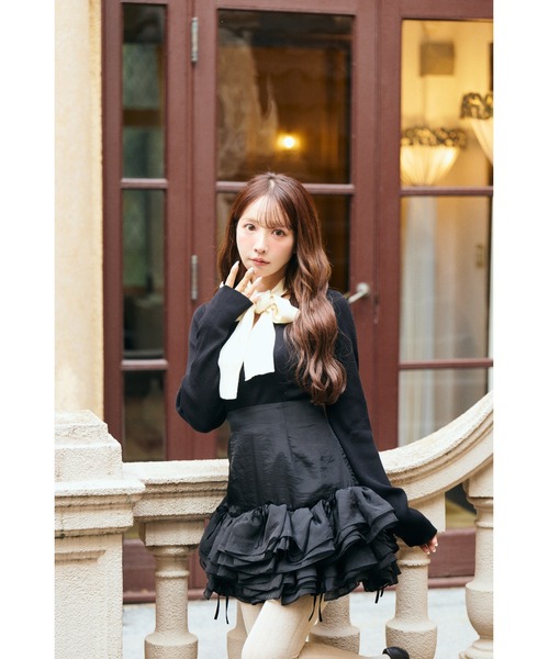 Romantic Sheer Frill Skirt（スカート）｜MISTREASS（ミストレアス