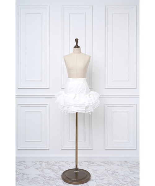 MISTREASS(ミストレアス)の「Romantic Sheer Frill Skirt(スカート・レディース・ブラウン/アイボリー/ブラック・FREE)」の11枚目の写真