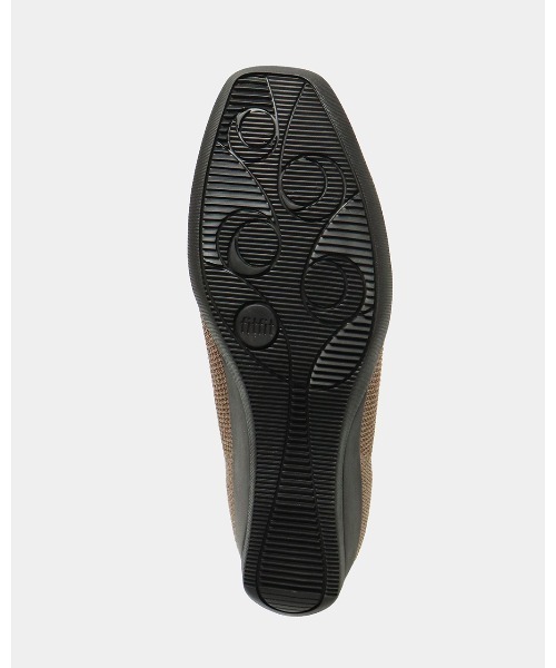 fitfit（フィットフィット）の「メッシュニットバレエシューズ（バレエシューズ・レディース・ベージュ/オレンジ系1/ブラック・22cm/22.5cm/23cm/23.5cm/24cm/24.5cm/25.0cm）」の10枚目の写真