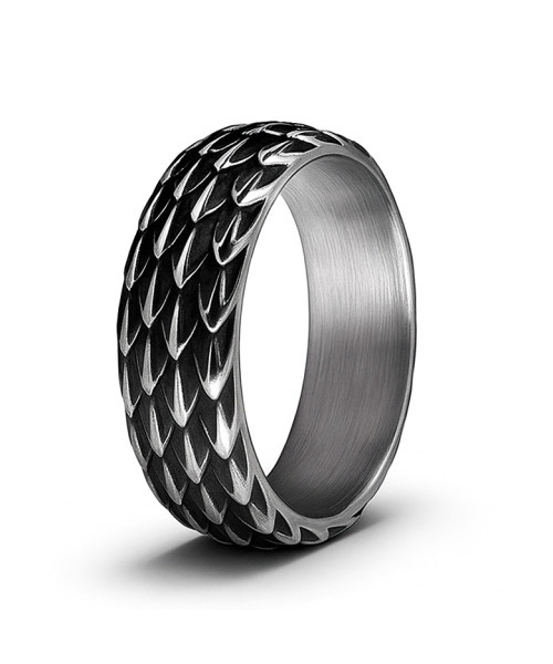 MARK-4（マーク4）の「SCALES RING（リング・メンズ・その他・15号/17号/20号/23号）」の2枚目の写真