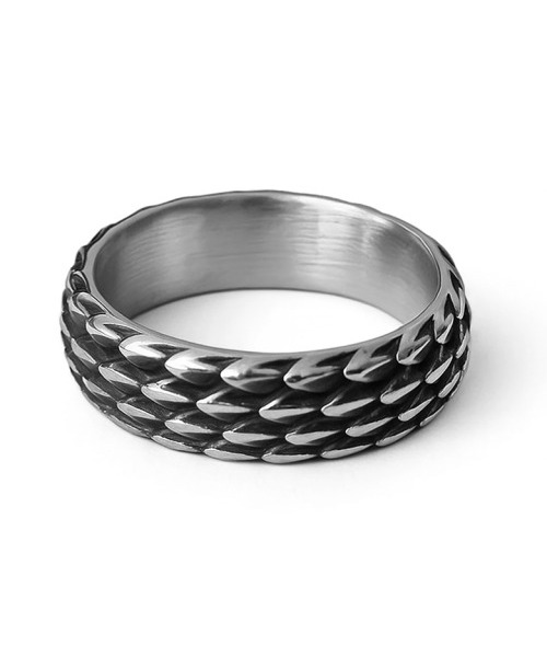 MARK-4（マーク4）の「SCALES RING（リング・メンズ・その他・15号/17号/20号/23号）」の3枚目の写真