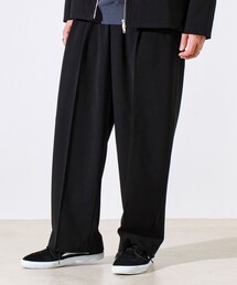GLOSTER（グロスター）の「【セットアップ対応】ウールライクワイドパンツ（その他パンツ）」
