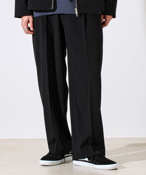 GLOSTER（グロスター）の「【セットアップ対応】ウールライクワイドパンツ（その他パンツ・メンズ・ブラウン/ブラック/チャコールグレー・S/M/L）」の21枚目の写真