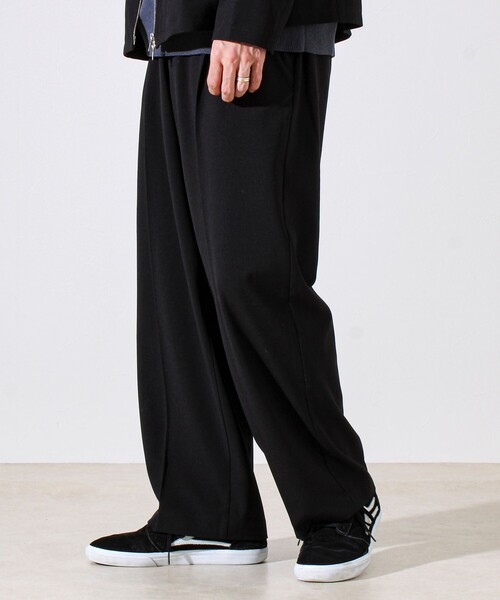 GLOSTER（グロスター）の「【セットアップ対応】ウールライクワイドパンツ（その他パンツ・メンズ・ブラウン/ブラック/チャコールグレー・S/M/L）」の22枚目の写真
