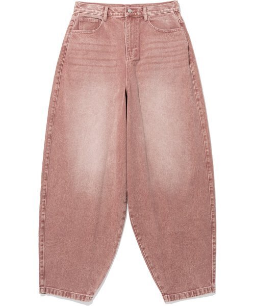 NOT4NERD(ノットフォーナード)の「Extra Wide Balloon Pants - Pink(デニムパンツ・レディース・その他・LARGE/MEDIUM/X-LARGE/SMALL)」の5枚目の写真
