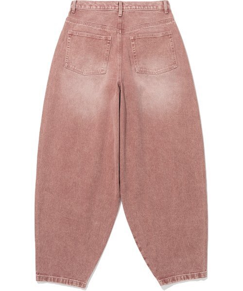 NOT4NERD(ノットフォーナード)の「Extra Wide Balloon Pants - Pink(デニムパンツ・レディース・その他・LARGE/MEDIUM/X-LARGE/SMALL)」の6枚目の写真