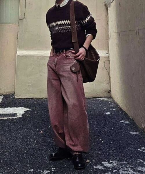 NOT4NERD(ノットフォーナード)の「Extra Wide Balloon Pants - Pink(デニムパンツ・レディース・その他・LARGE/MEDIUM/X-LARGE/SMALL)」の7枚目の写真
