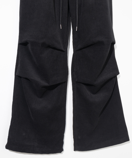MASSNOUN(マスノウン)の「パラシュートコーデュロイストラップパンツ MFFTP002-BK(その他パンツ・レディース・その他・MEDIUM/LARGE)」の5枚目の写真