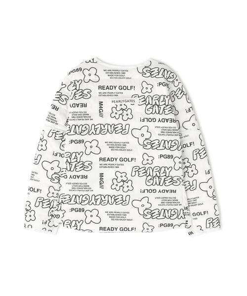 PEARLY GATES(パーリーゲイツ)の「【PEARLY GATES】NyストレッチBIGリップストップ中綿2WAYスニードジャック <ロゴ×花柄>(その他トップス・レディース・ホワイト系その他・SMALL/MEDIUM/LARGE)」の10枚目の写真