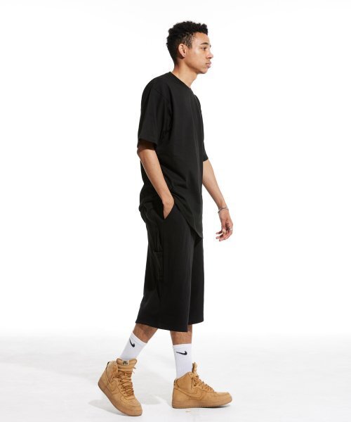 CREAM SODA LAB（クリームソーダラボ）の「カーペンター ルーズフィット トレーニング ショートパンツ ブラック（その他パンツ・レディース・その他・LARGE/MEDIUM/X-LARGE）」の5枚目の写真