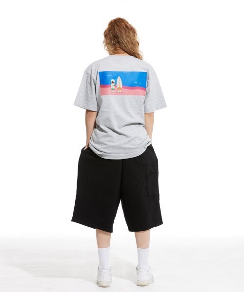 CREAM SODA LAB（クリームソーダラボ）の「カーペンター ルーズフィット トレーニング ショートパンツ ブラック（その他パンツ・レディース・その他・LARGE/MEDIUM/X-LARGE）」の8枚目の写真