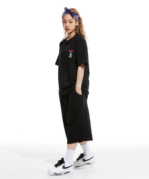 CREAM SODA LAB（クリームソーダラボ）の「カーペンター ルーズフィット トレーニング ショートパンツ ブラック（その他パンツ・レディース・その他・LARGE/MEDIUM/X-LARGE）」の11枚目の写真