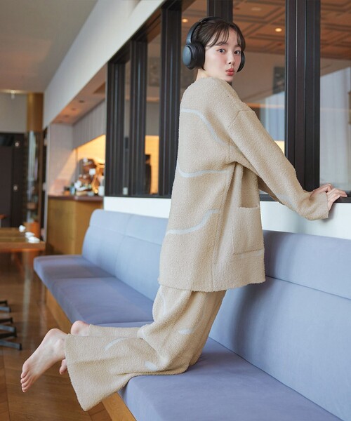 Tiaclasse(ティアクラッセ)の「ふわもちニュアンス配色ニットパンツ(その他パンツ・レディース・アイボリー/チャコールグレー/ベージュ・FREE)」の15枚目の写真