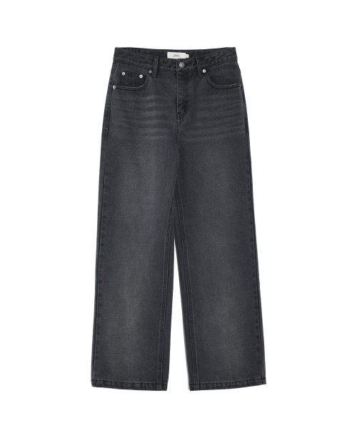 YALE（イェール）の「ウィメンズストレートデニムパンツ_チャコール（デニムパンツ・レディース・その他・SMALL/MEDIUM）」の2枚目の写真