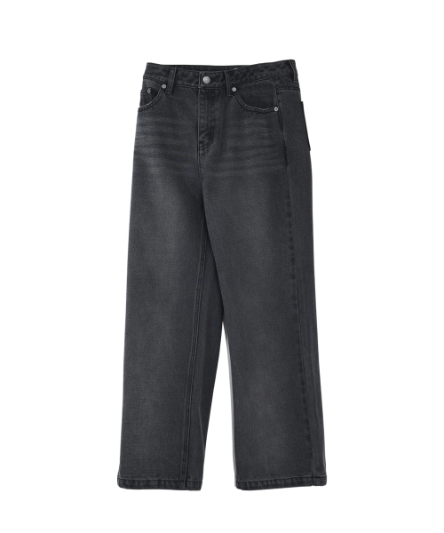 YALE（イェール）の「ウィメンズストレートデニムパンツ_チャコール（デニムパンツ・レディース・その他・SMALL/MEDIUM）」の4枚目の写真
