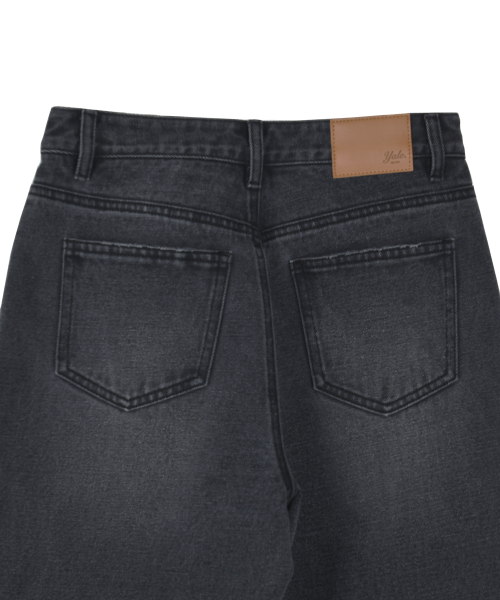 YALE（イェール）の「ウィメンズストレートデニムパンツ_チャコール（デニムパンツ・レディース・その他・SMALL/MEDIUM）」の9枚目の写真
