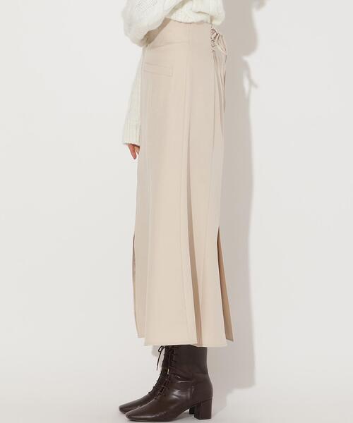 AND COUTURE（アンドクチュール）の「フロントZIPマーメイドスカート（スカート・レディース・ブラック/ブラウン/ベージュ・MEDIUM/SMALL）」の17枚目の写真