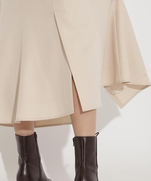 AND COUTURE（アンドクチュール）の「フロントZIPマーメイドスカート（スカート・レディース・ブラック/ブラウン/ベージュ・MEDIUM/SMALL）」の20枚目の写真