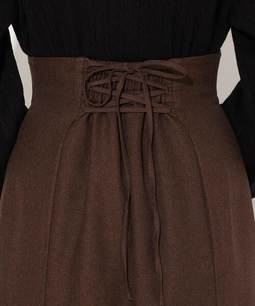 AND COUTURE（アンドクチュール）の「フロントZIPマーメイドスカート（スカート・レディース・ブラック/ブラウン/ベージュ・MEDIUM/SMALL）」の15枚目の写真