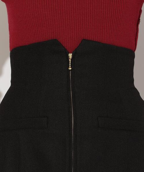 AND COUTURE（アンドクチュール）の「フロントZIPマーメイドスカート（スカート・レディース・ブラック/ブラウン/ベージュ・MEDIUM/SMALL）」の8枚目の写真