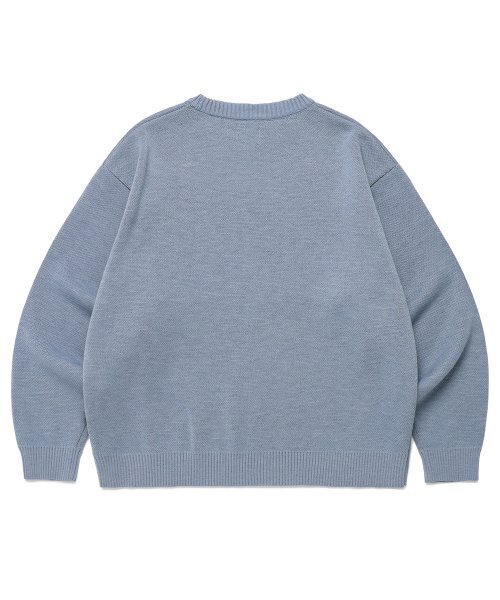 Cavish(カビシ)の「61ROAD KNIT SWEATER BLUE(CV2ESUK600A)(ニット/セーター・レディース・ブルー・SMALL/MEDIUM/LARGE)」の2枚目の写真