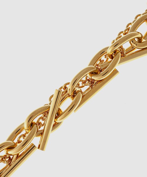 D'heygere(ディヘラ)の「T-Bar Bracelet(ブレスレット・レディース・シルバー/ゴールド・2/1)」の3枚目の写真