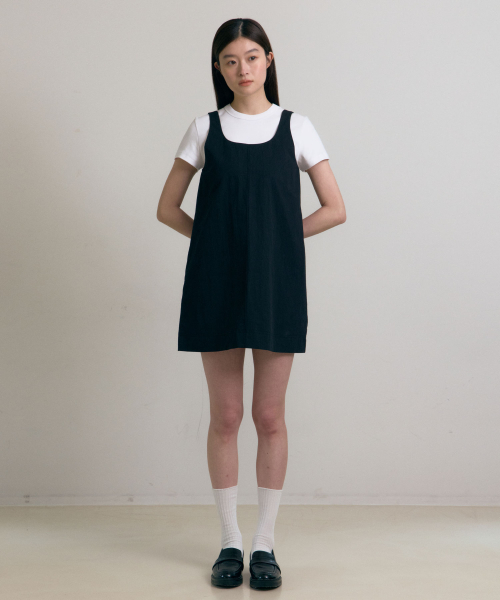 38COMEONCOMMON（38カモンコモン）の「Minimal dress (Black)（ワンピース・レディース・その他・FREE）」の2枚目の写真