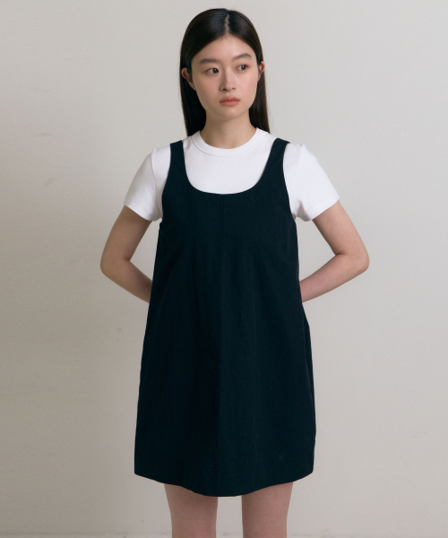 38COMEONCOMMON（38カモンコモン）の「Minimal dress (Black)（ワンピース・レディース・その他・FREE）」の4枚目の写真