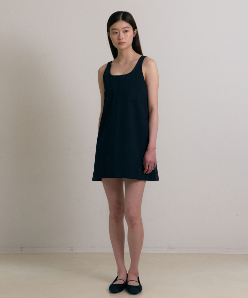 38COMEONCOMMON（38カモンコモン）の「Minimal dress (Black)（ワンピース・レディース・その他・FREE）」の5枚目の写真