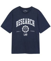 Arch Logo Emblem Short Sleeve Navy