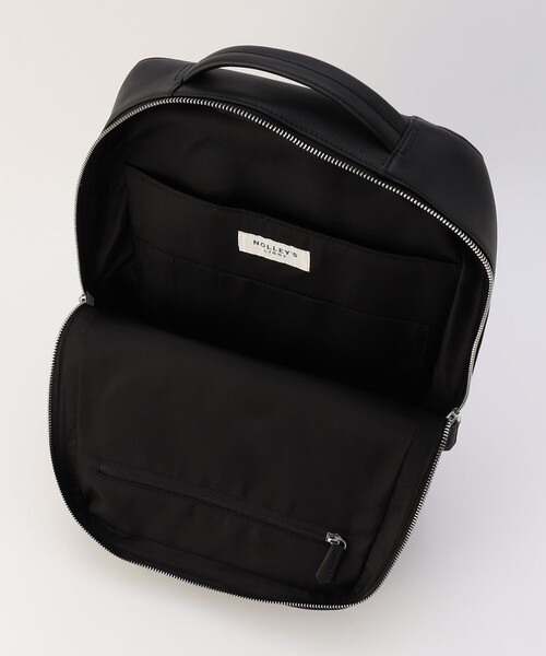 NOLLEY'S LIGHT(ノーリーズライト)の「《ビジカジ対応》 LEATHER BACKPACK(バックパック/リュック・メンズ・ブラック・FREE)」の13枚目の写真