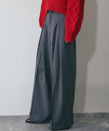 タック入りワイドチノパン（チノパンツ）｜ANOTHER S（アナザーエス