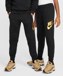 NIKE（ナイキ）の「NIKE/ナイキ キッズ ロンパン K NSW CLUB FLC JGGR GOLD HQ0981-010（その他パンツ）」