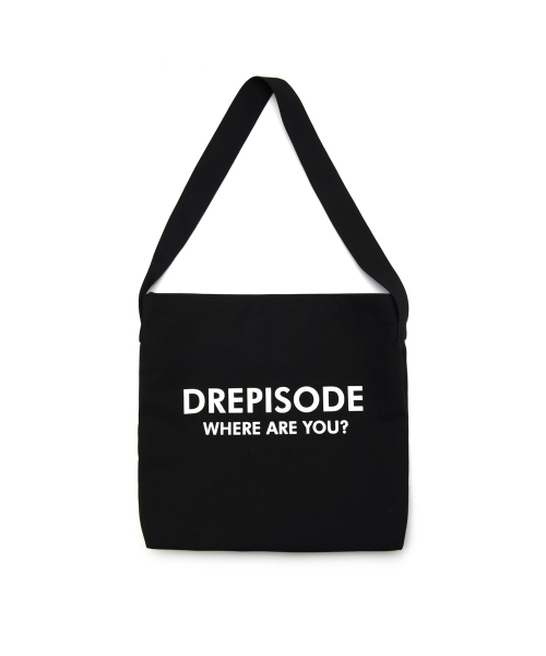 DREPISODE(ドレピソード)の「DQCロゴキャンバスクロスバッグ DL16-BK(メッセンジャーバッグ・レディース・その他・FREE)」の3枚目の写真