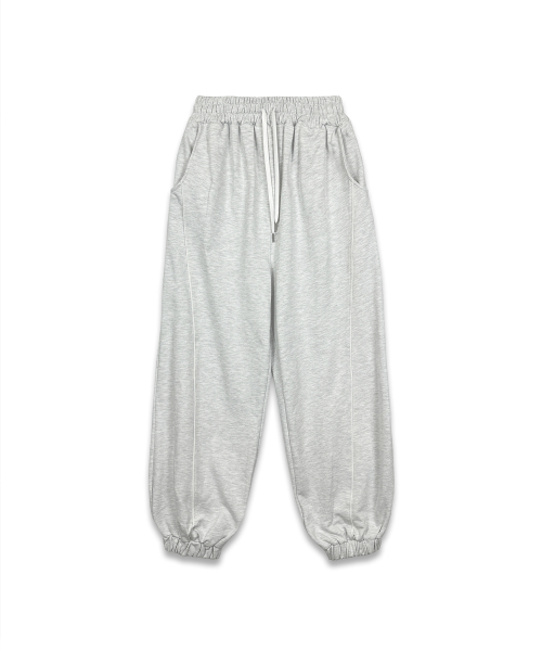 MARROT（マロット）の「パイピングジョガーパンツ_ホワイト（スウェットパンツ・レディース・その他・LARGE/MEDIUM）」の5枚目の写真