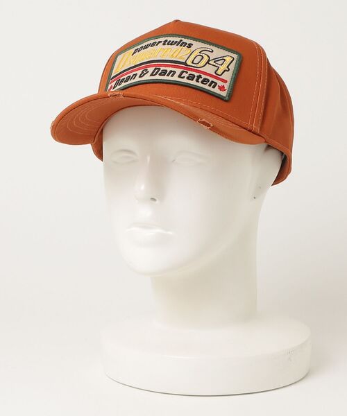 DSQUARED2(ディースクエアード)の「Dsquared2 Logo Cap/0261(キャップ・メンズ・ブラウン系その他・FREE)」の1枚目の写真