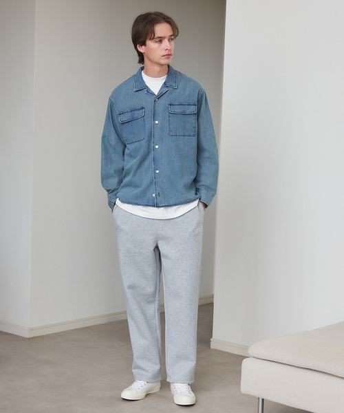 MAISON CLUB(メゾンクラブ)の「【MAISON CLUB】Denim Shirt KKP / デニムシャツ(シャツ/ブラウス・メンズ・ブラック/ネイビー・L/M)」の20枚目の写真