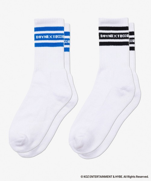 セール】BOYNEXTDOOR | ZOZOTOWN LOGO SOCKS（2足セット）（ソックス