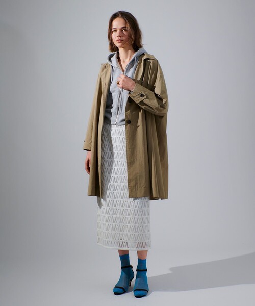 allureville(アルアバイル)の「裏毛ジップアップパーカー(パーカー・レディース・グレー系その他・2)」の7枚目の写真