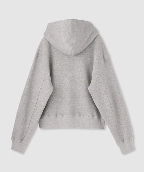 allureville(アルアバイル)の「裏毛ジップアップパーカー(パーカー・レディース・グレー系その他・2)」の13枚目の写真