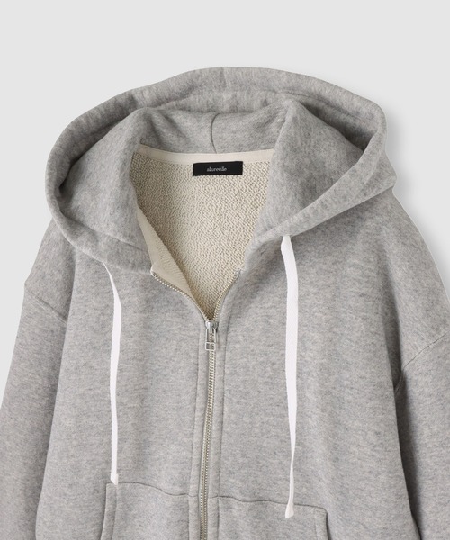 allureville(アルアバイル)の「裏毛ジップアップパーカー(パーカー・レディース・グレー系その他・2)」の14枚目の写真