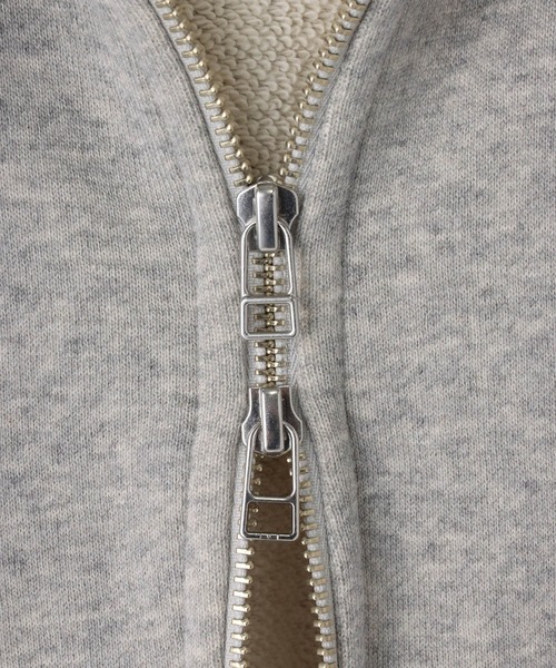 allureville(アルアバイル)の「裏毛ジップアップパーカー(パーカー・レディース・グレー系その他・2)」の16枚目の写真
