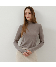 ネスティベーシックタートルネック長袖Tシャツ_4COLOR (W25-TP50)