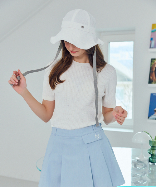 LORDLOAR(ロードロアル)の「ケーブルラウンドニット ホワイト(ニット/セーター・レディース・その他・SMALL/LARGE/MEDIUM)」の3枚目の写真