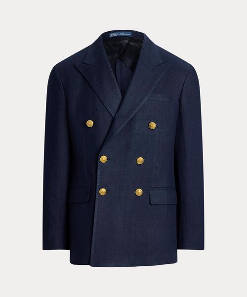 セール】Polo テーラード リネン ドビー ジャケット（テーラード